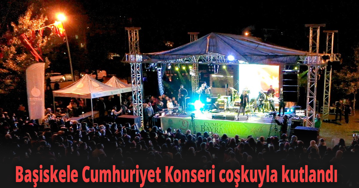 Başiskele Cumhuriyet Konseri coşkuyla kutlandı