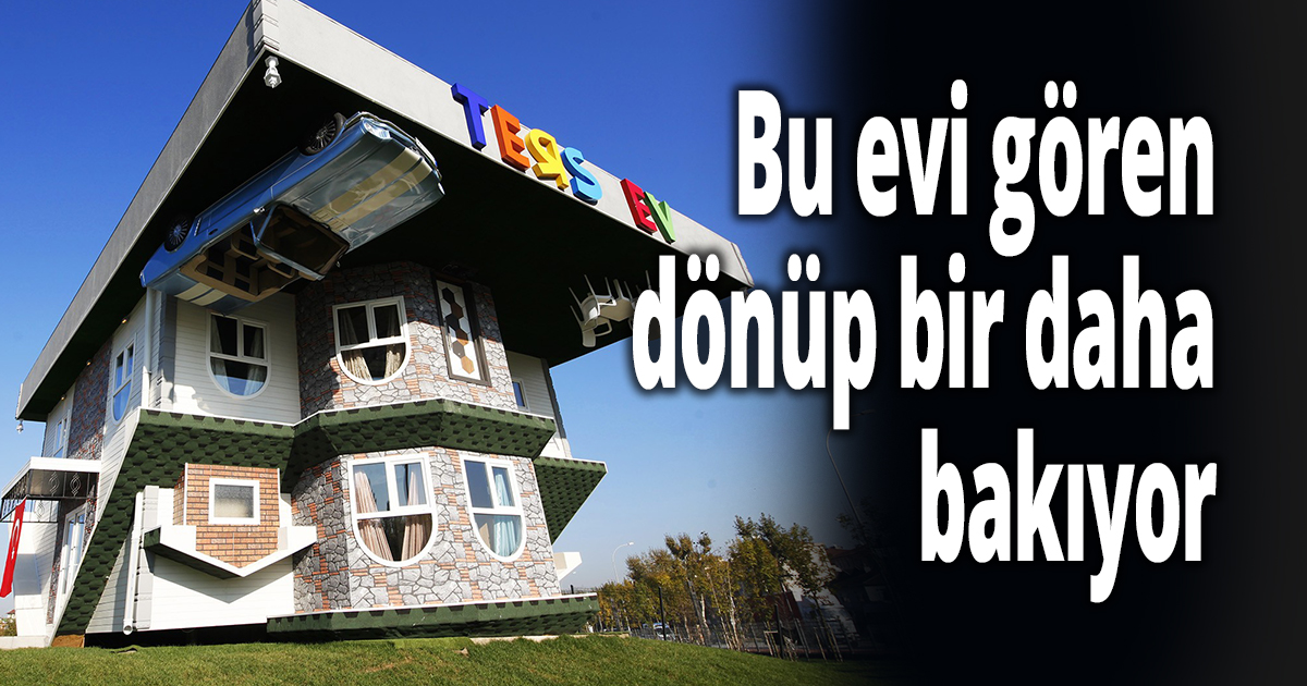 Bu evi gören dönüp bir daha bakıyor