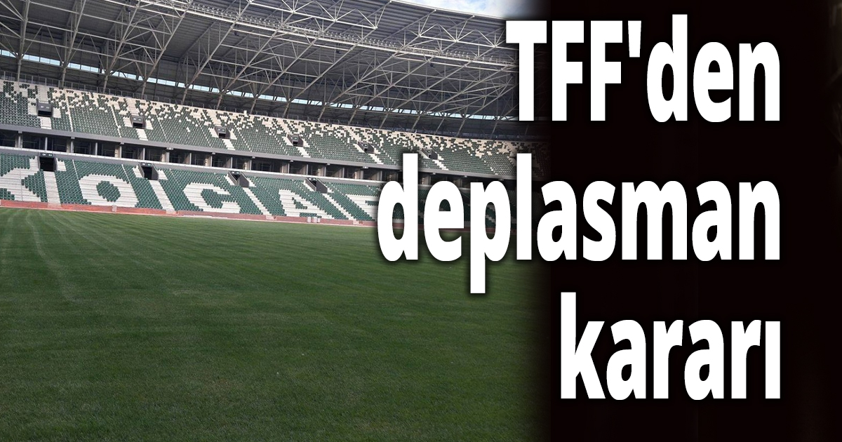 TFF'den seyirci kararı