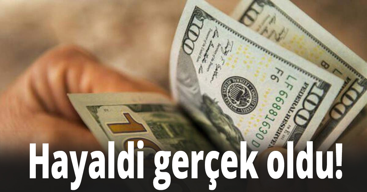 Hayaldi gerçek oldu!