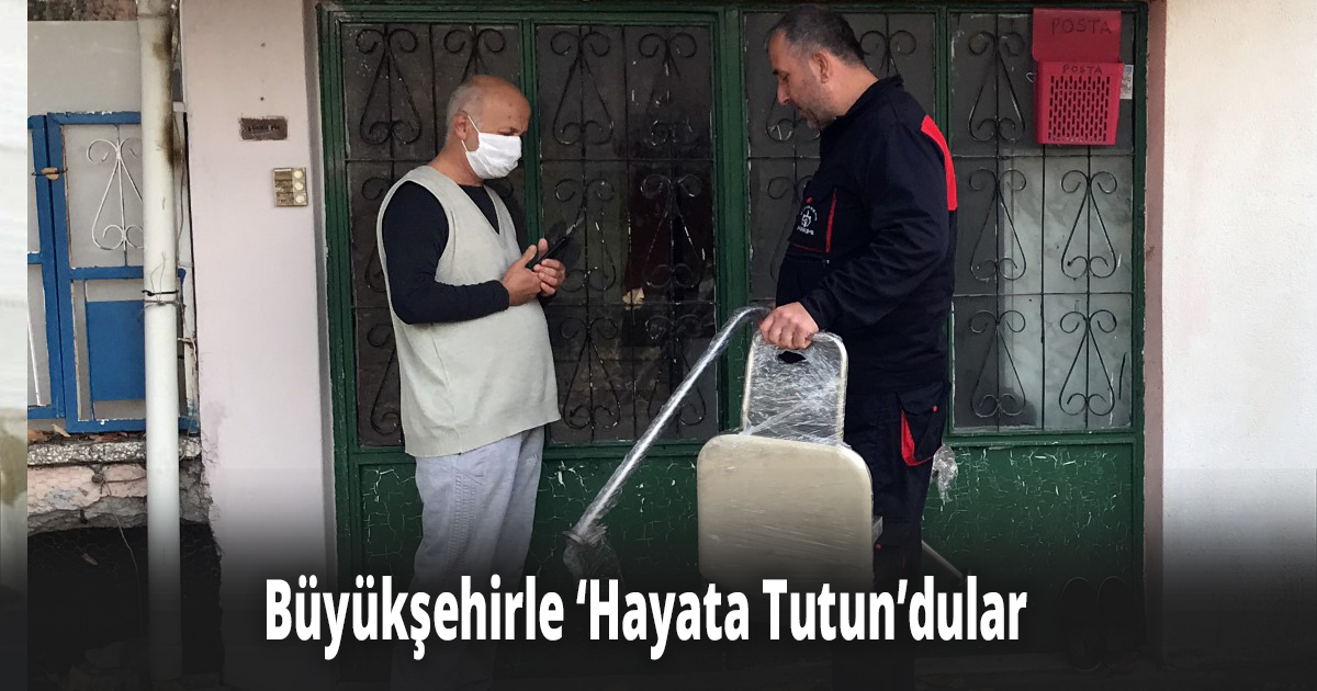 Büyükşehirle ‘Hayata Tutun’dular