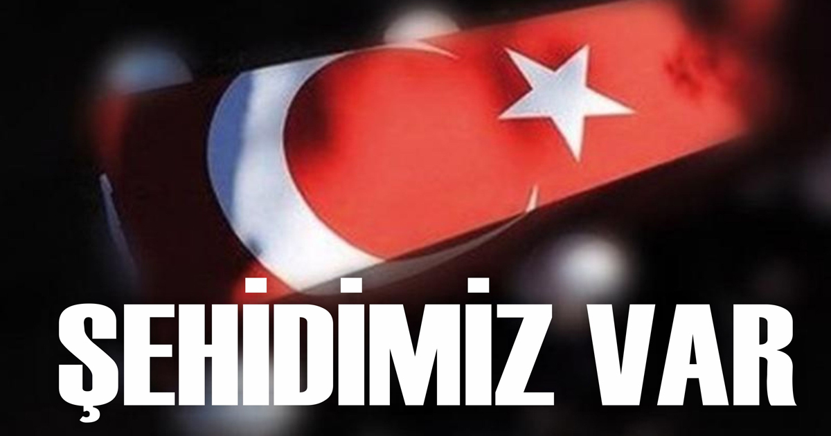 Şehidimiz var