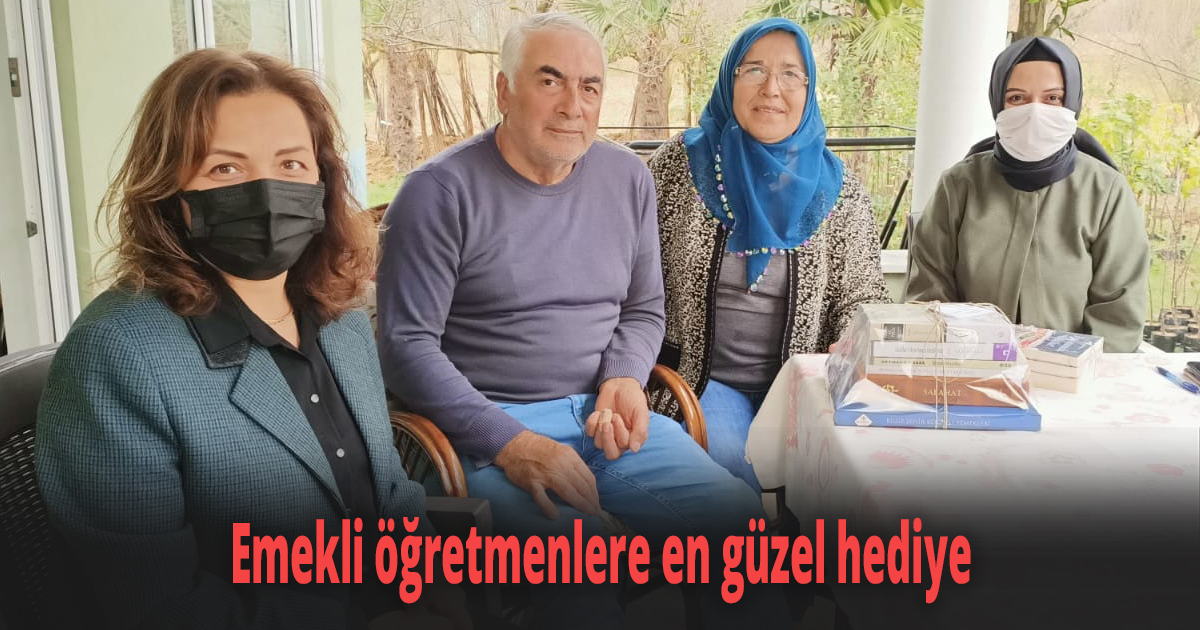 Emekli öğretmenlere en güzel hediye