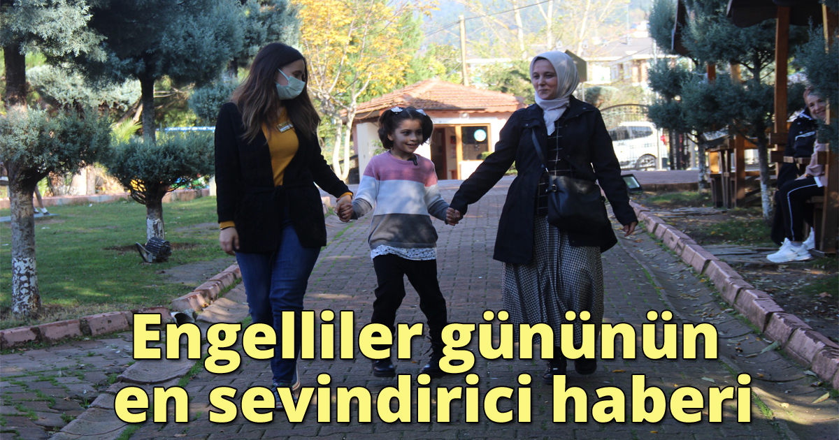 Engelliler gününün en sevindirici haberi