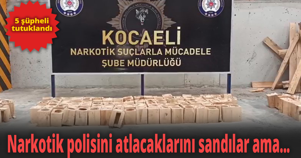 Narkotik polisini atlacaklarını sandılar ama...