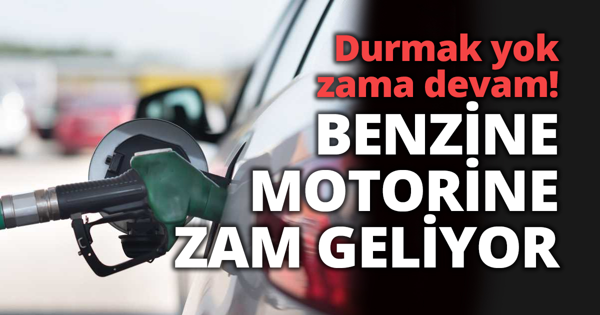 Akaryakıta zam geliyor