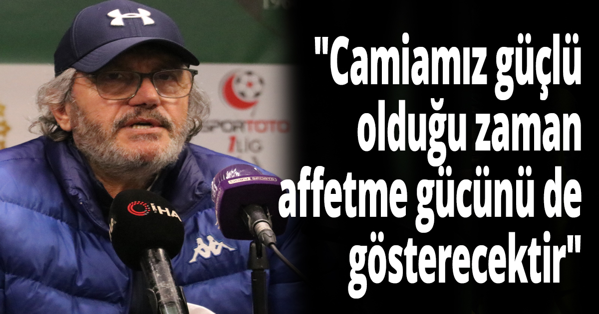 Mustafa Reşit Akçay, “Kontra atak takımıyız”