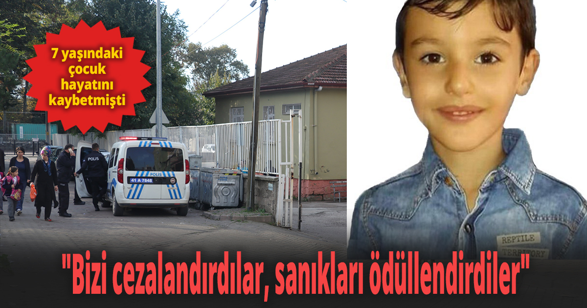 Okul kapısı üzerine devrilmişti, mahkemenin kararı anneyi ağlattı