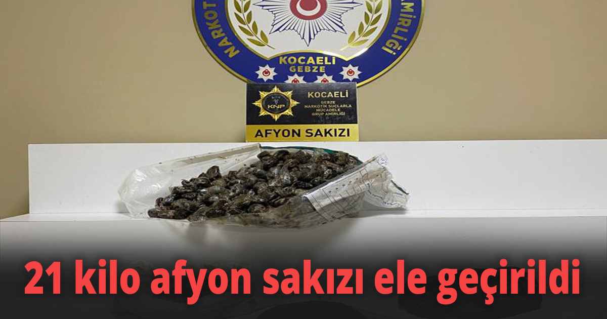 Çuvalların içinden kilolarca uyuşturucu çıktı