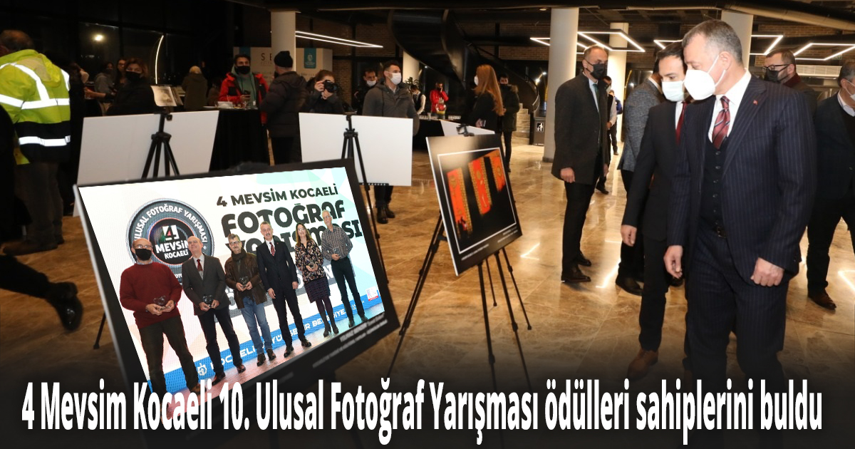 4 Mevsim Kocaeli 10. Ulusal Fotoğraf Yarışması ödülleri sahiplerini buldu