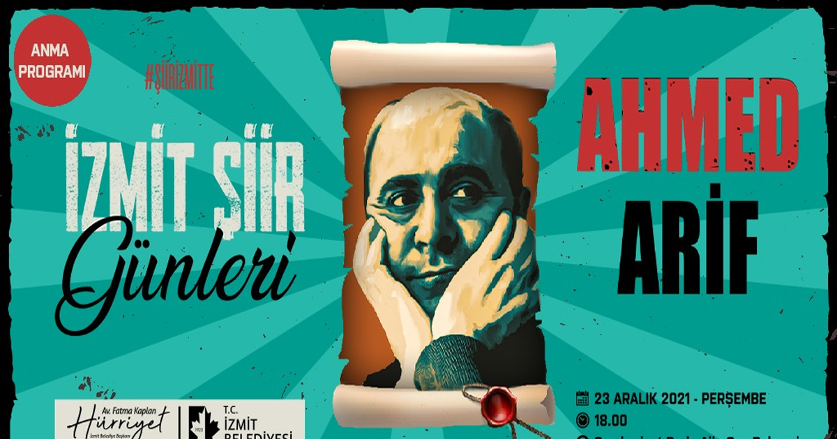 İzmit Şiir Günleri’nde usta şair Ahmed Arif anılacak