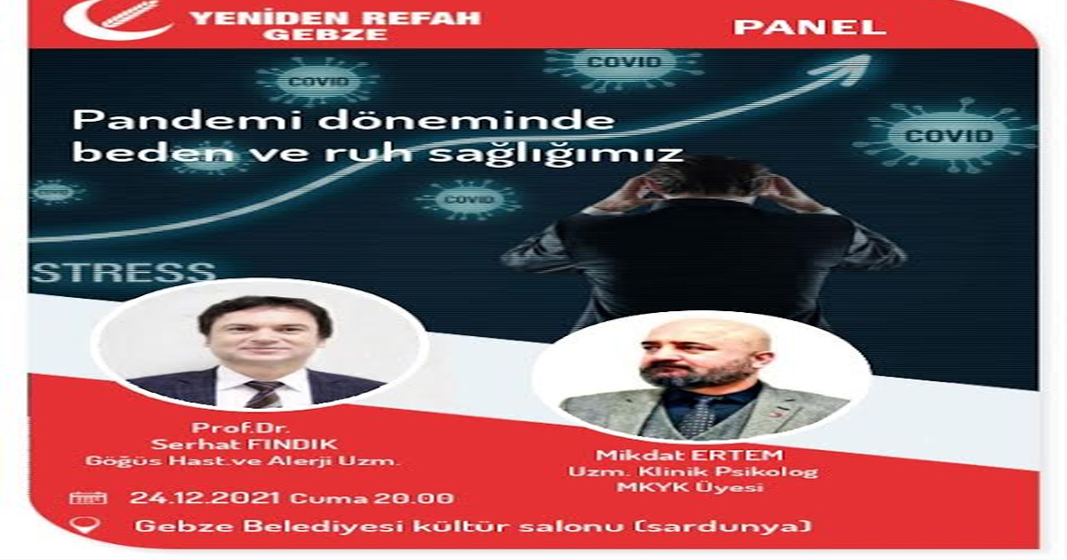 Yeniden Refah Partisi panel düzenleyecek
