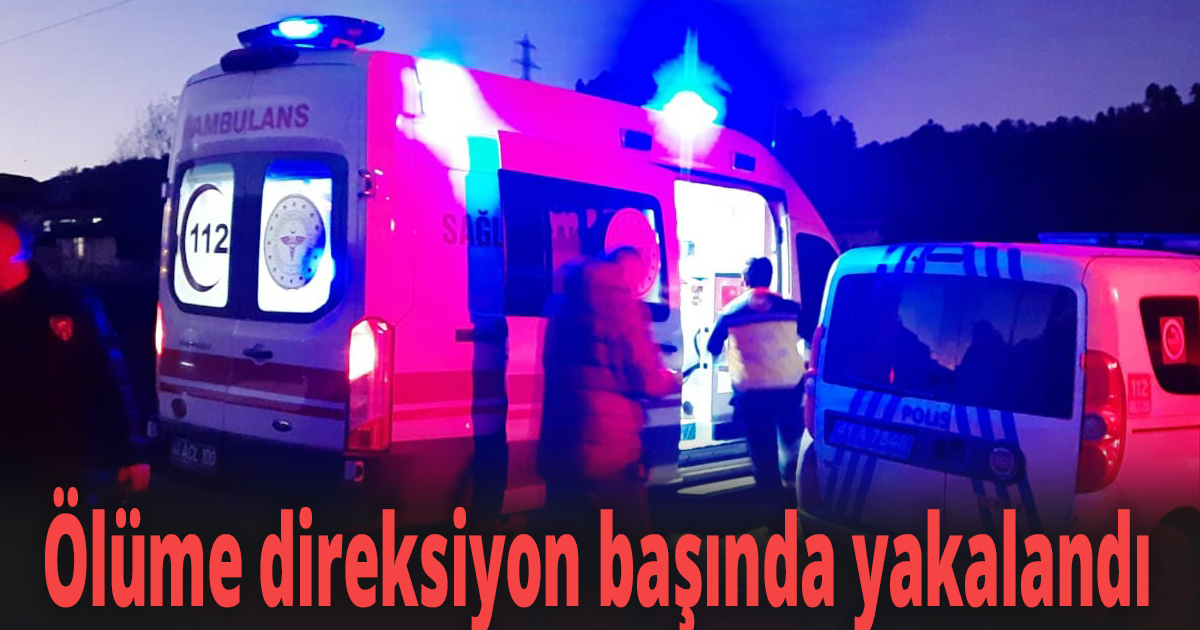 Ölüme direksiyon başında yakalandı