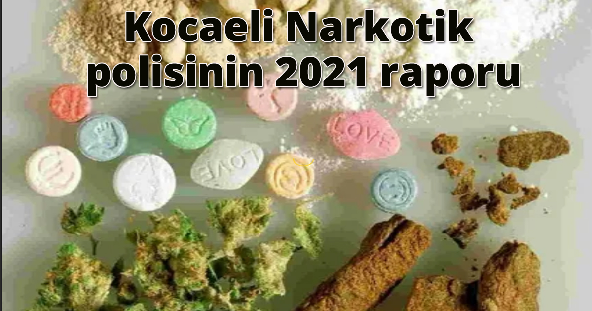 Kocaeli Narkotik polisinin 2021 raporu