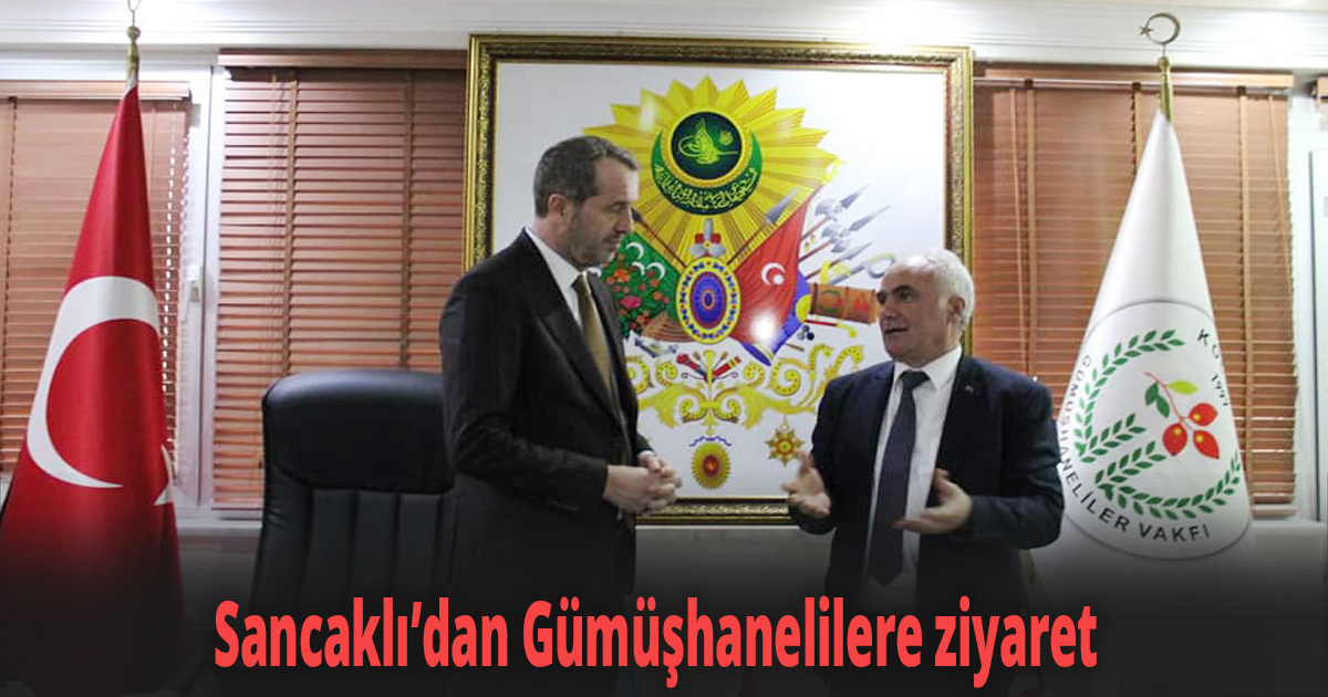 Sancaklı’dan Gümüşhanelilere ziyaret