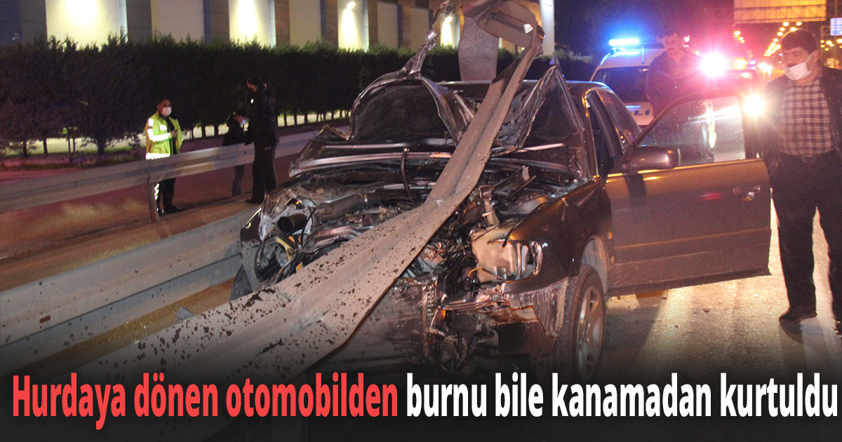 Burnu bile kanamadı