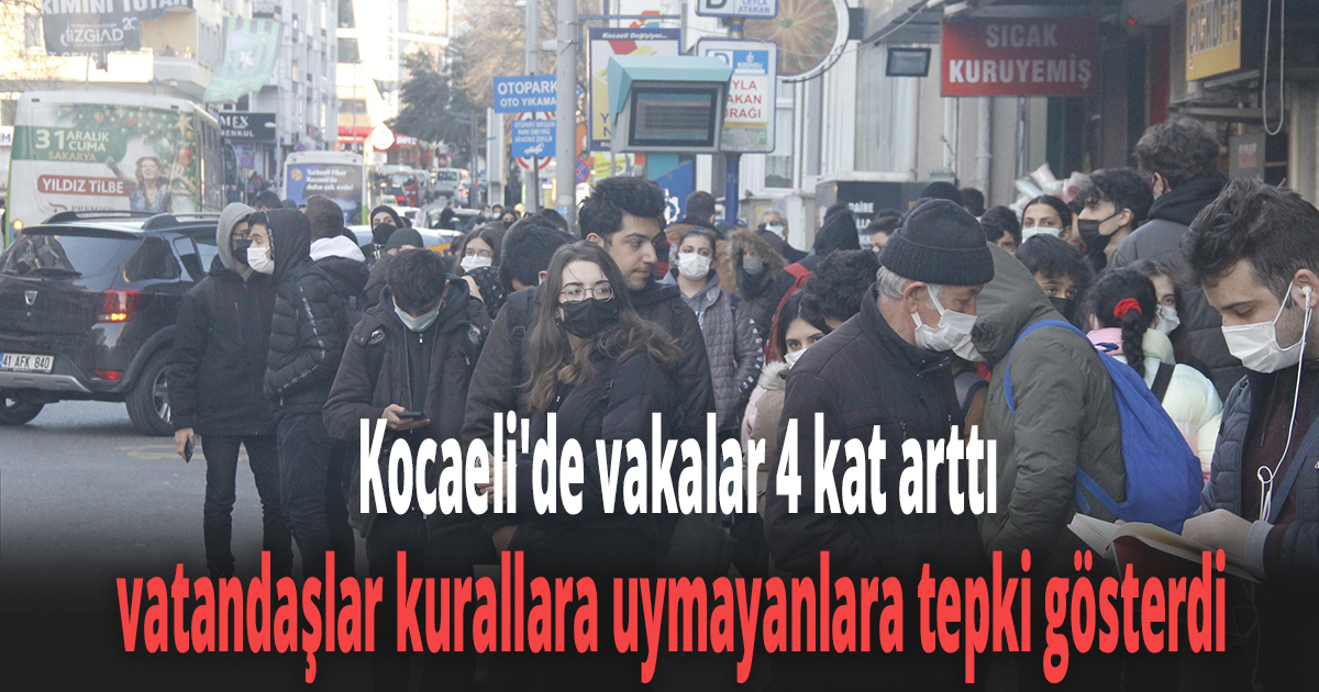 Kocaeli'de vakalar 4 kat arttı