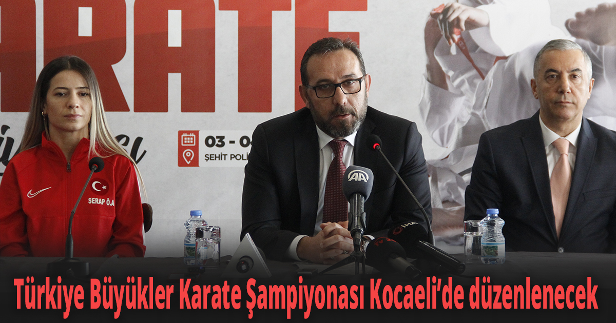 Türkiye Büyükler Karate Şampiyonası Kocaeli’de düzenlenecek