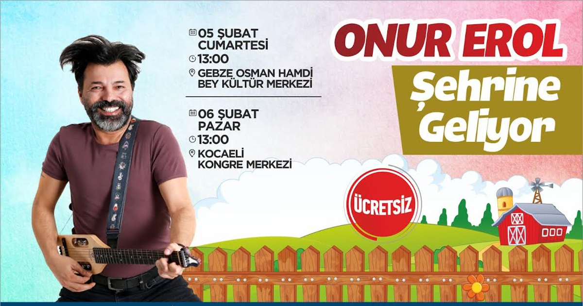 Onur Erol tatilin son hafta sonunda çocuklarla buluşacak