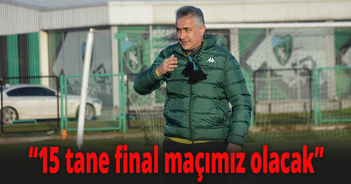 Mehmet Altıparmak ''Daha çok gol atmak için oynayacağız''