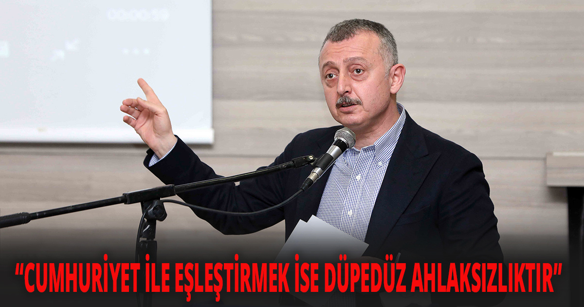 Başkan Büyükakın, ''Bir Cumhuriyet çocuğu olarak diyorum ki Cumhuriyet bizlerin ve bu aziz milletindir''