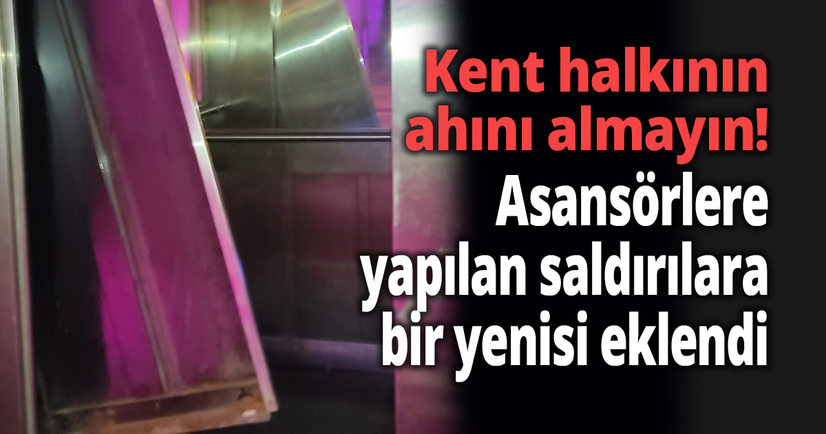 Kent halkının ahını almayın!