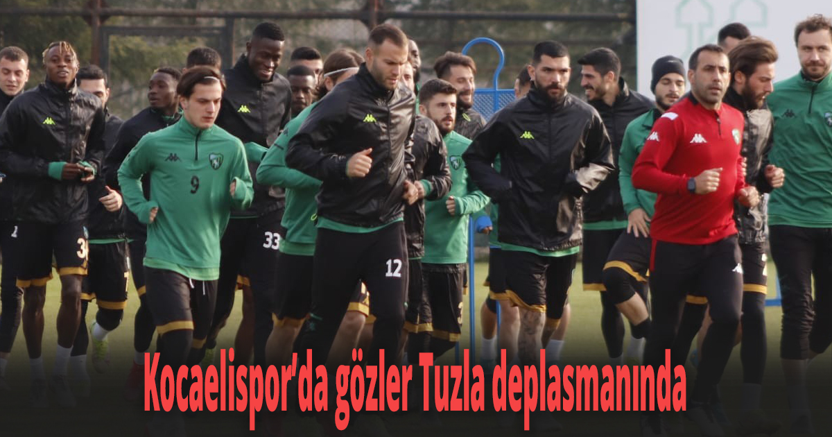 Bay haftasını moralli geçiren Kocaelispor’da gözler Tuzla deplasmanında