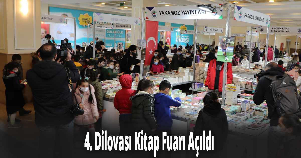 4. Dilovası Kitap Fuarı Açıldı 