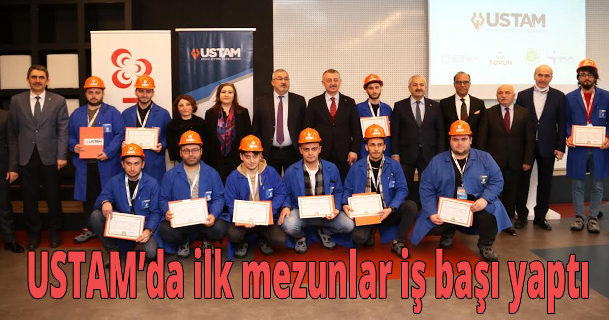 USTAM’da ilk mezunlar iş başı yaptı