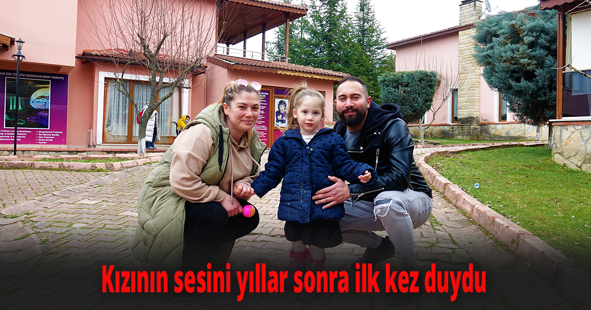 Kızının sesini yıllar sonra ilk kez duydu