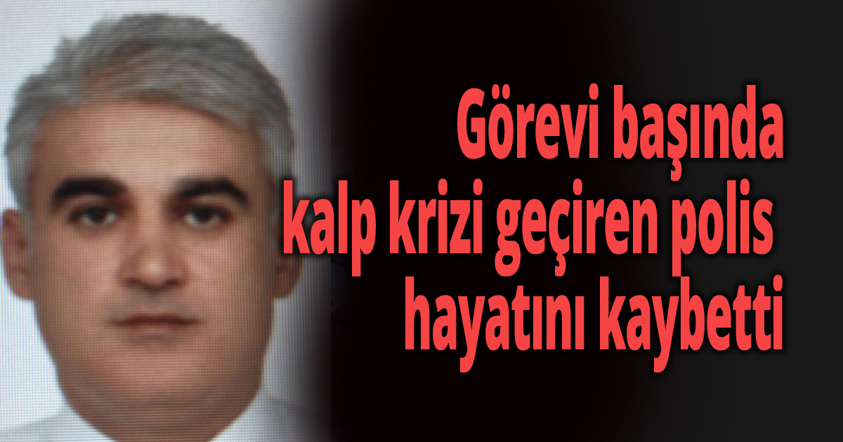 Polis memuru kurtarılamadı