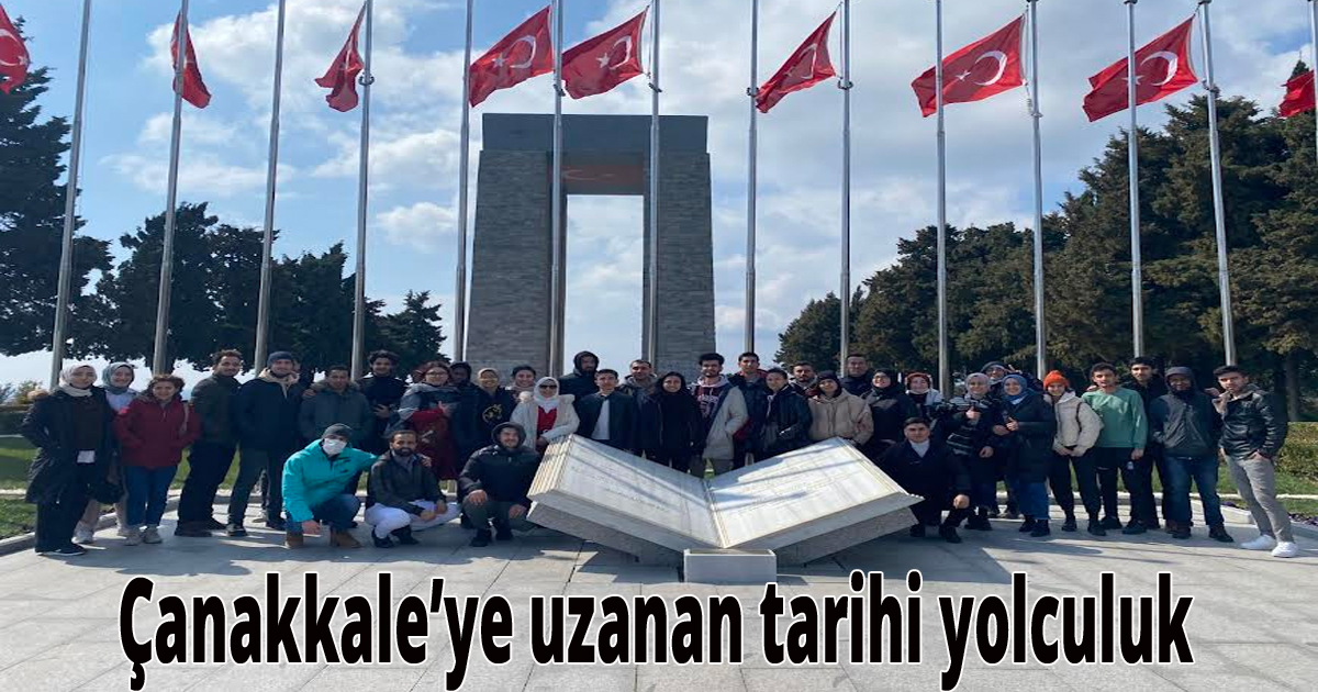 Çanakkale’ye uzanan tarihi yolculuk