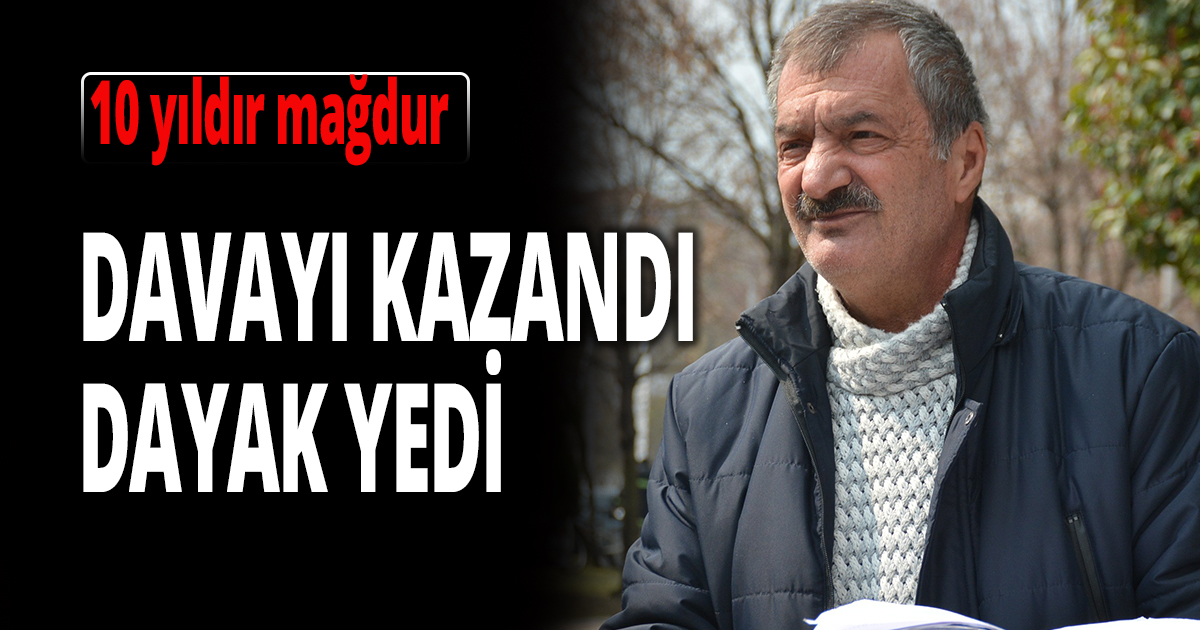 Mahkemede kazandığı tazminatı 10 yıldır alamadı
