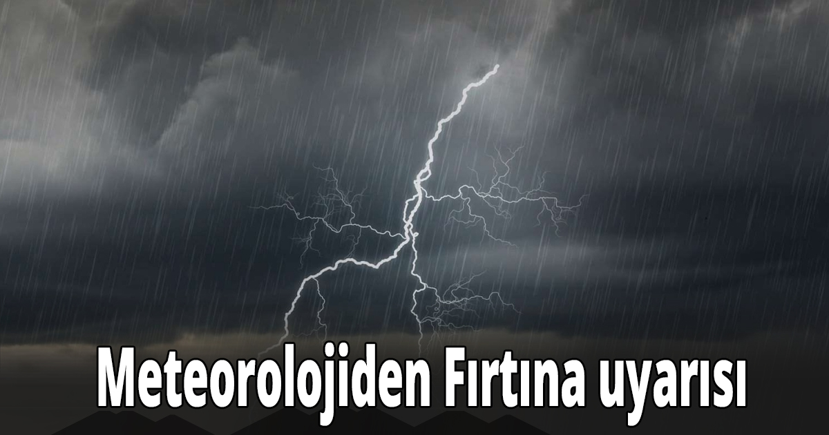 Fırtına uyarısı