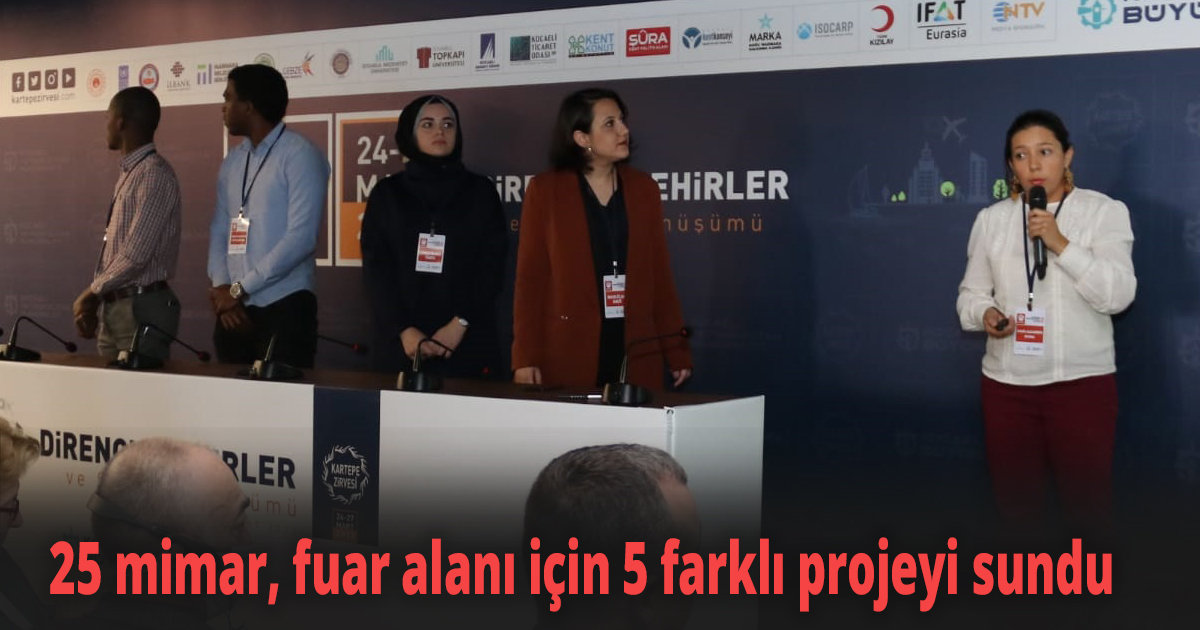 25 mimardan 5 günde 5 farklı proje