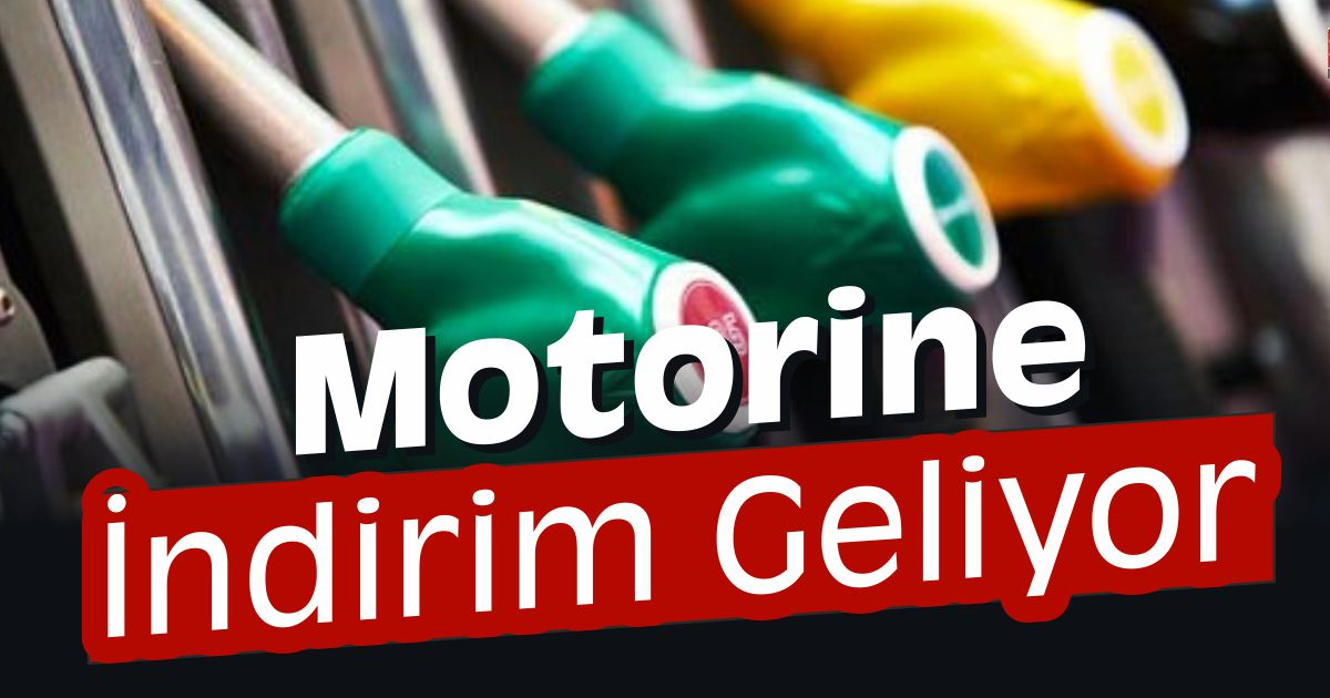 Motorine indirim geliyor