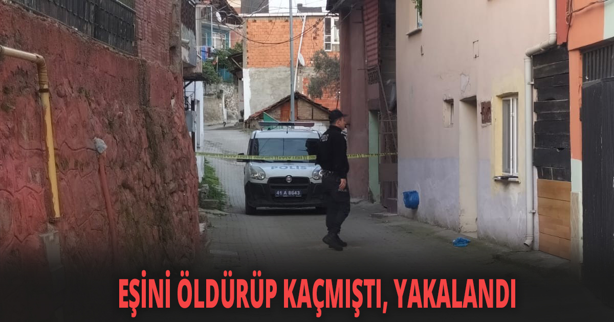 Eşini öldürdükten sonra çocuğunu alarak kaçmıştı