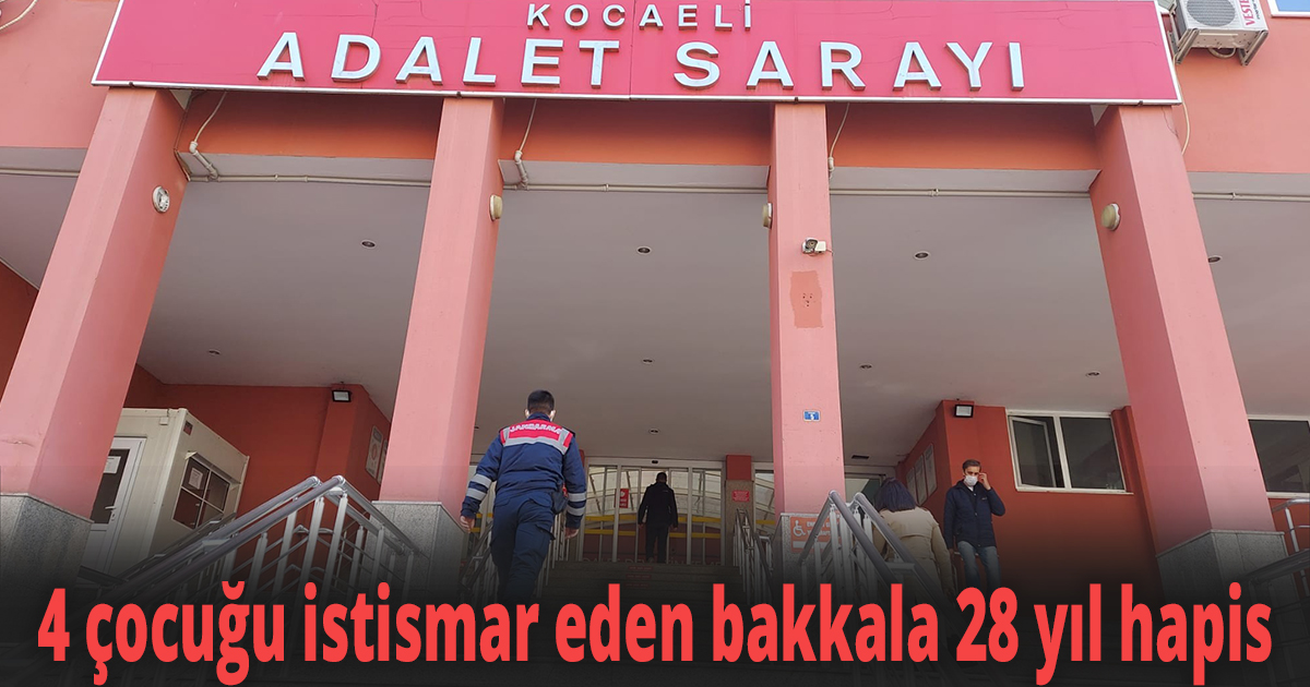 4 çocuğa cinsel istismar davası karara bağlandı