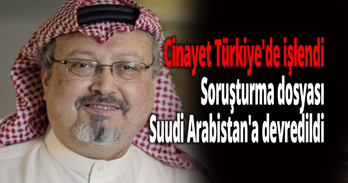 Cinayet Türkiye'de işlendi