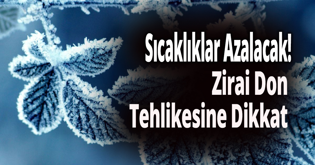 Sıcaklıklar Azalacak!