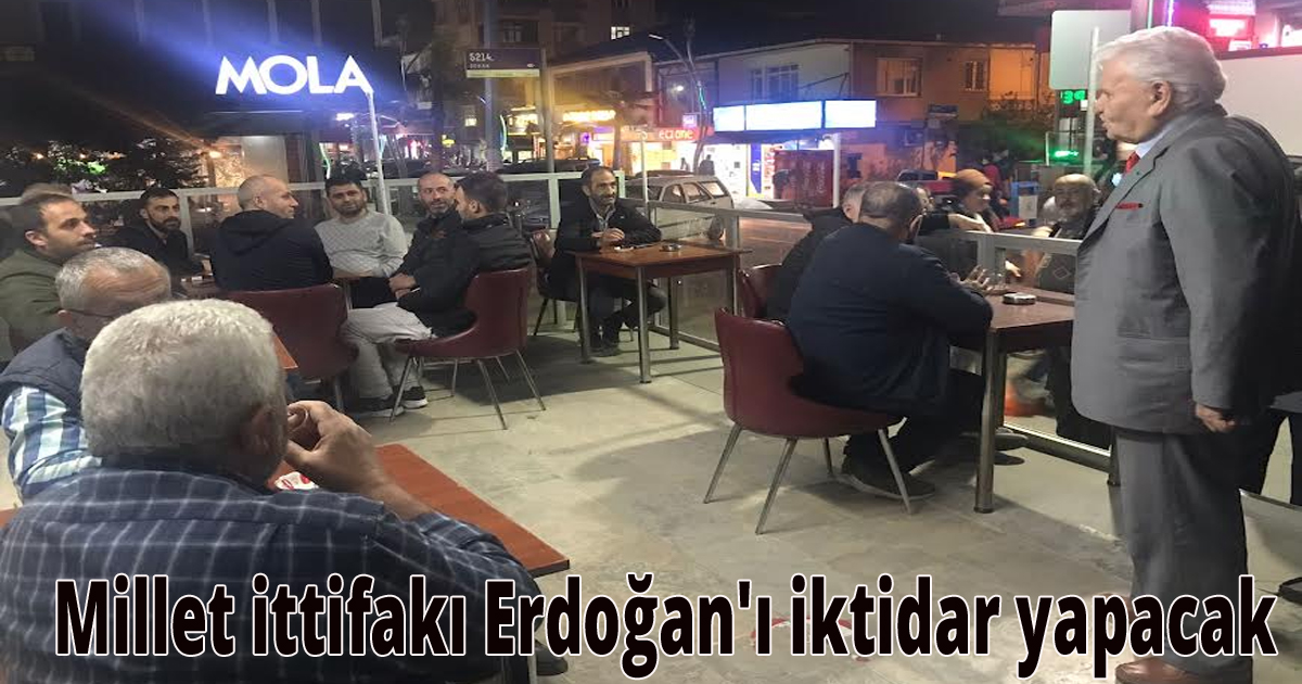 Millet ittifakı Erdoğan'ı iktidar yapacak