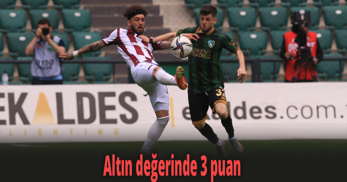 Altın değerinde 3 puan