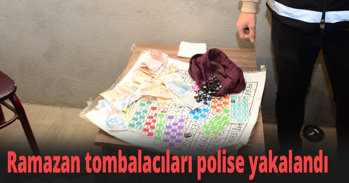 Ramazan tombalacıları polise yakalandı