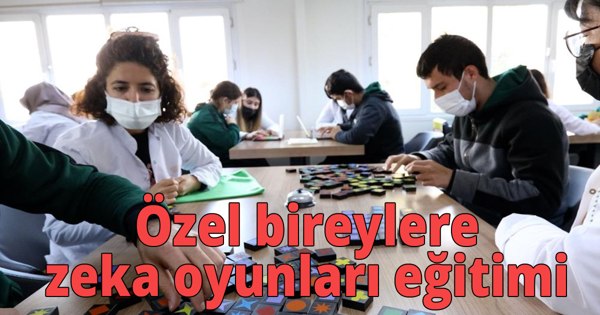  Özel bireylere zeka oyunları eğitimi