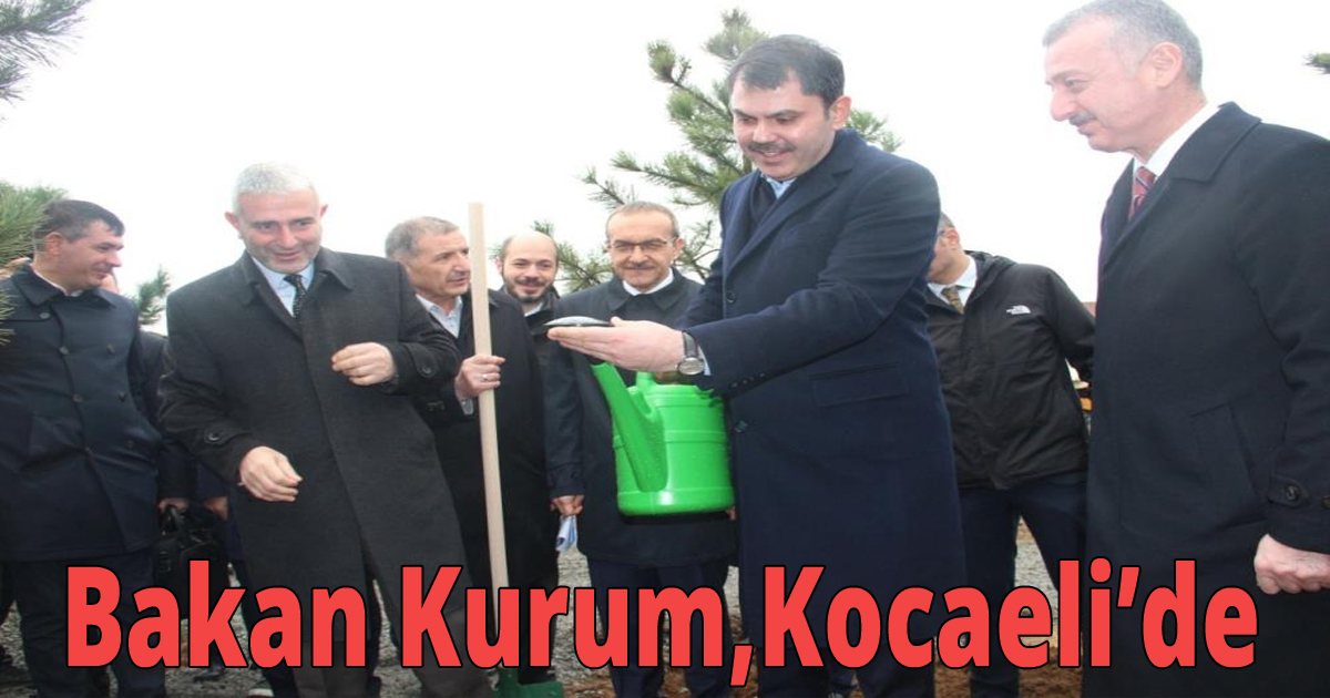 Bakan Kurum: 'Millet bahçeleri depremlerde toplanma alanı vazifesi görecek'