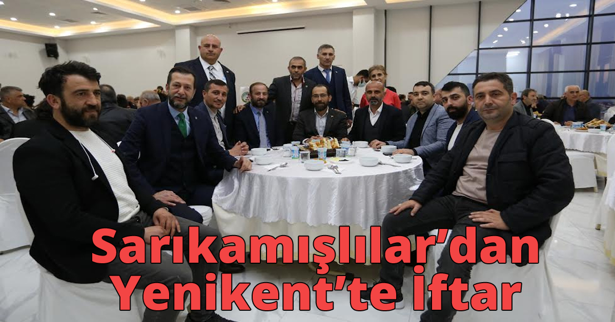 Sarıkamışlılar’dan Yenikent’te İftar