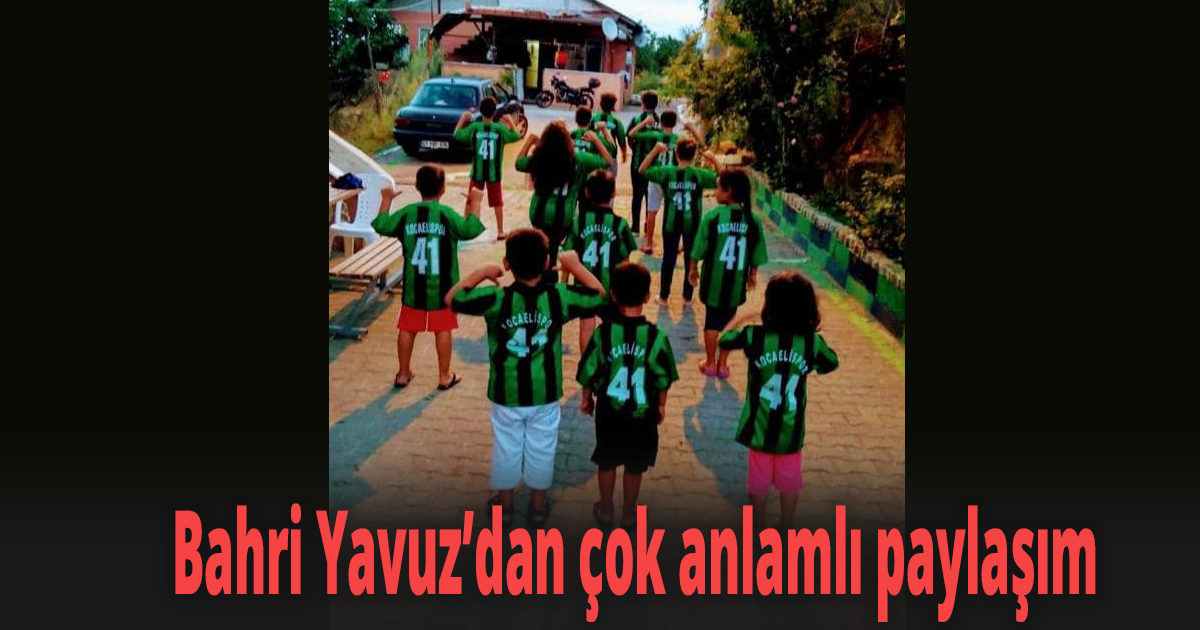 Bahri Yavuz'dan çok konuşulacak paylaşım