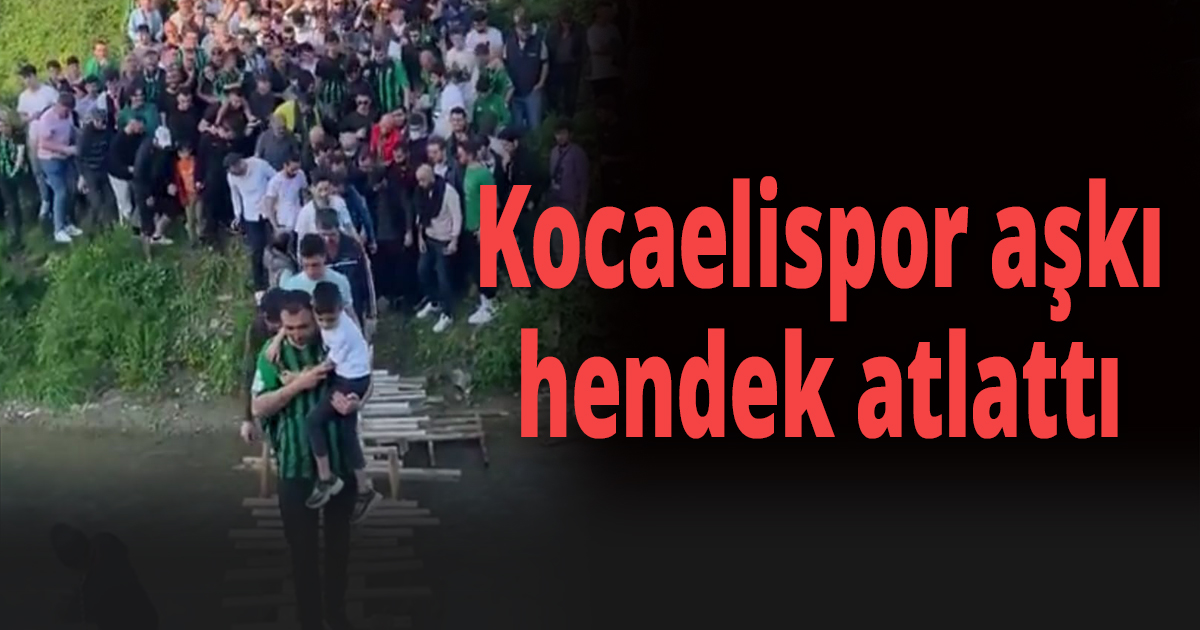 Kocaelispor aşkı hendek atlattı