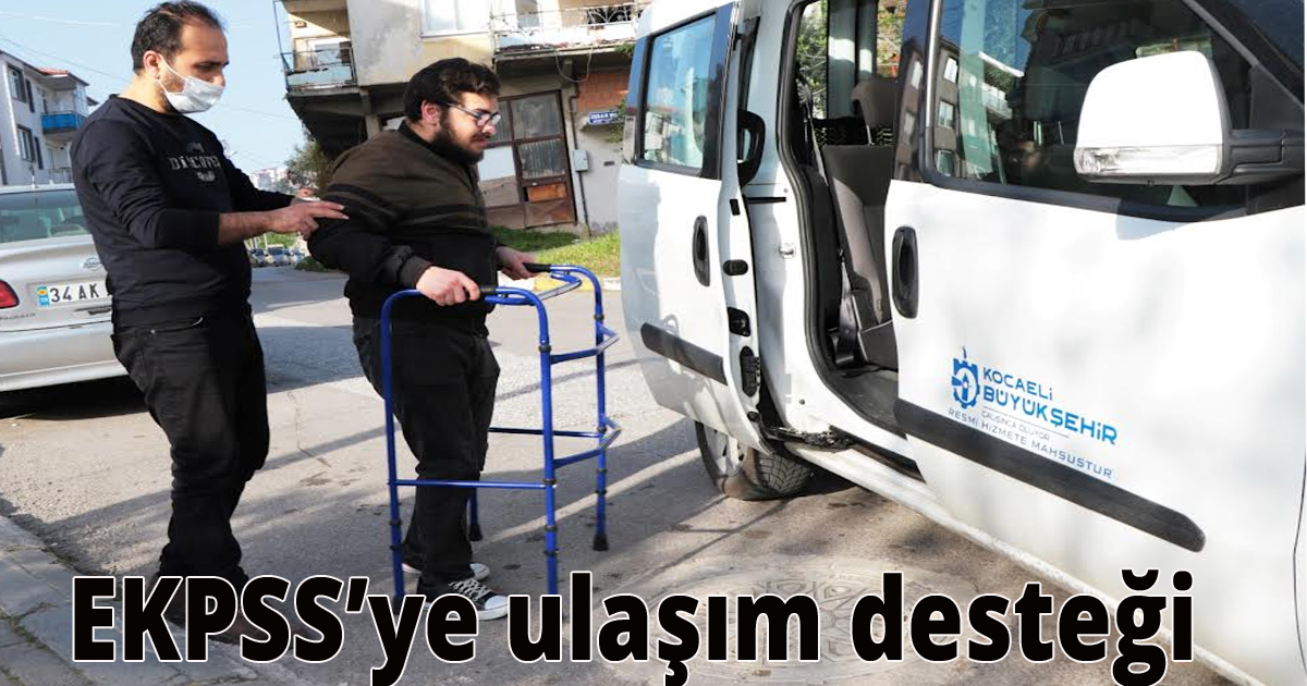 Büyükşehir’den EKPSS’ye ulaşım desteği