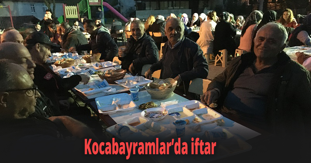 Kocabayramlar’da iftar